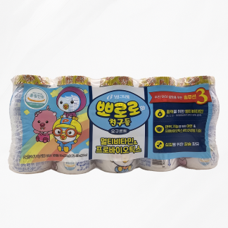 뽀로로와친구들 요구르트 플레인 (80ml*5개)