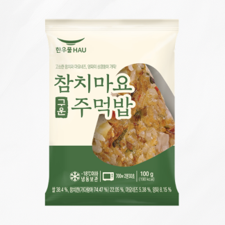 한우물 참치마요 구운 주먹밥 100g