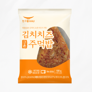한우물 김치치즈 구운 주먹밥 100g