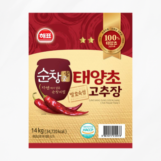 해표 순창궁 태양초 고추장 지함 14kg