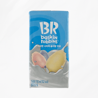 배스킨라빈스 이상한나라의솜사탕 우유 (190ml*24개)