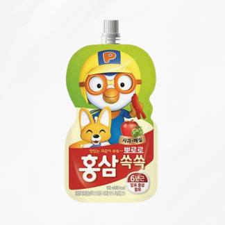 뽀로로 홍삼쏙쏙 사과매실 (100ml*10개)
